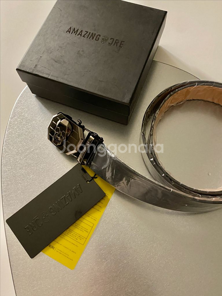 어메이징크리 남성 골프 벨트 (볼마커가능)--3