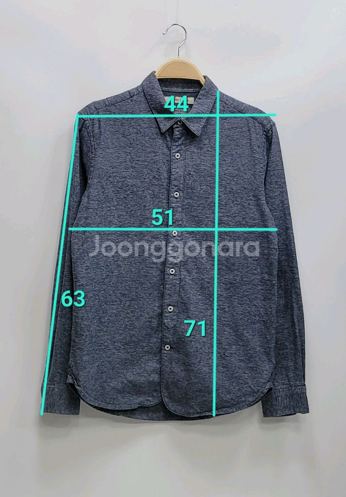 Henry Cottons 헨리코튼 코튼 셔츠 100--9