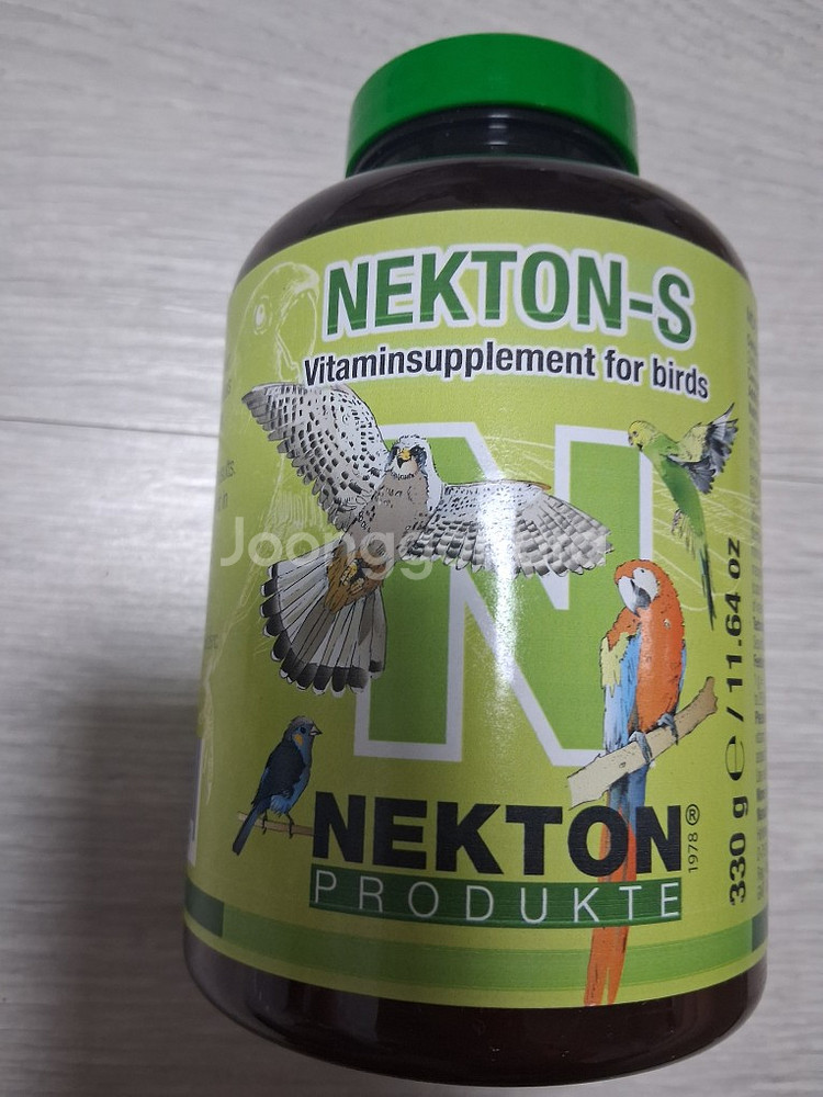 앵무새 새 사료 간식 영양제 넥톤 s 종합영양제 330--0