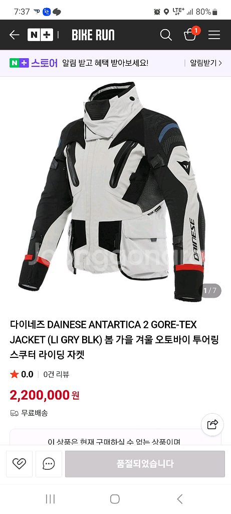 다이네즈 안타티카 고어텍스 54--9