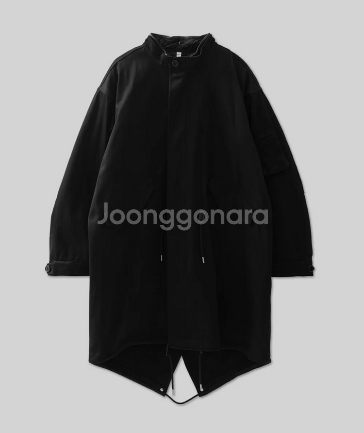 버버리/로고 프리튼 양털파카/XXXL(115-120)--7