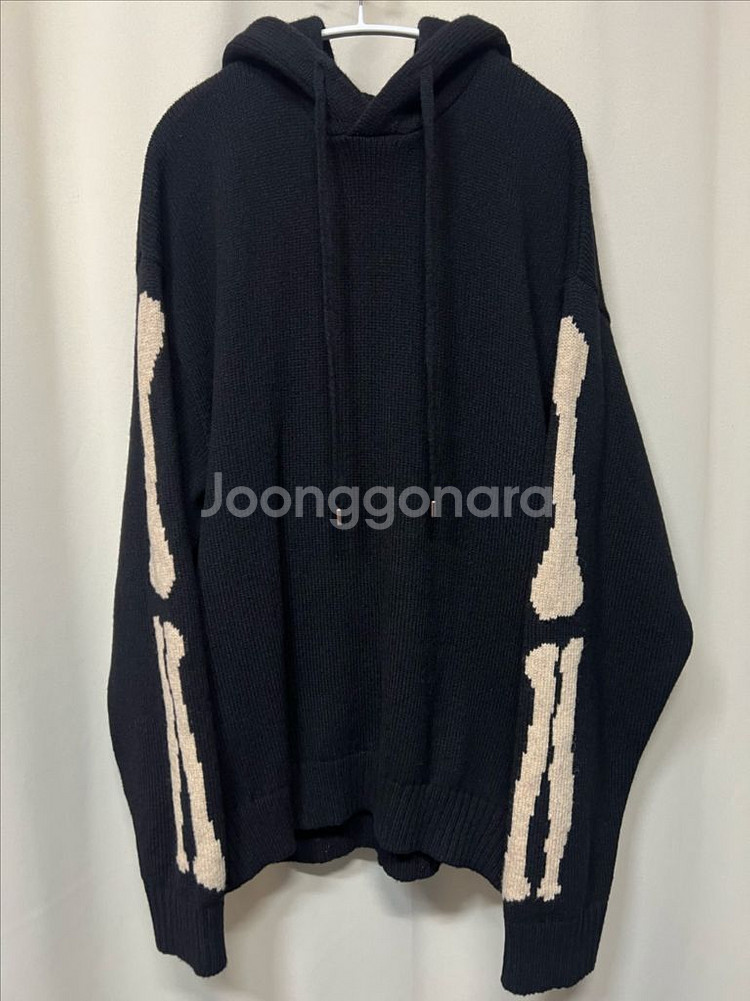 캐피탈 5G 울 본 후드 스웨터 블랙 3--0