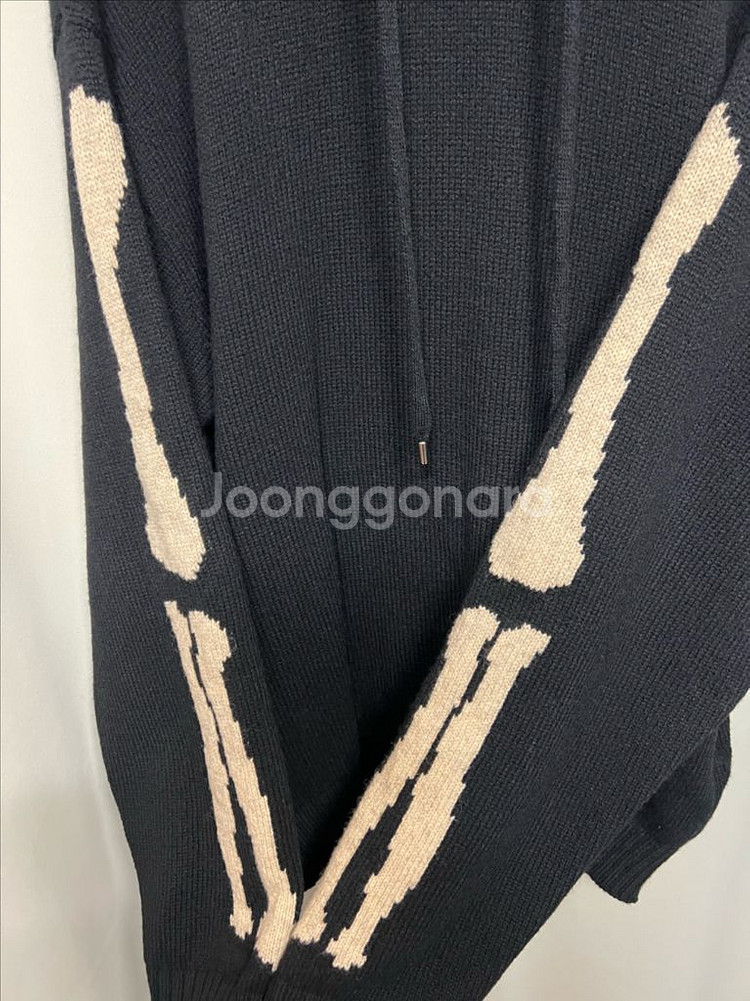 캐피탈 5G 울 본 후드 스웨터 블랙 3--1