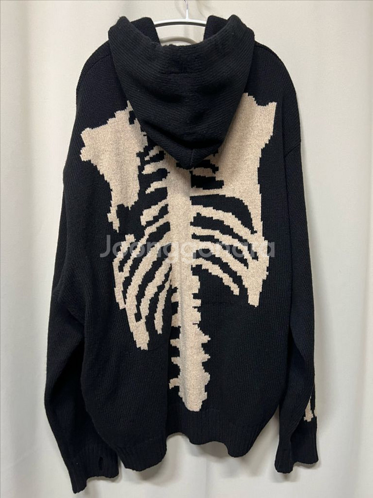 캐피탈 5G 울 본 후드 스웨터 블랙 3--2