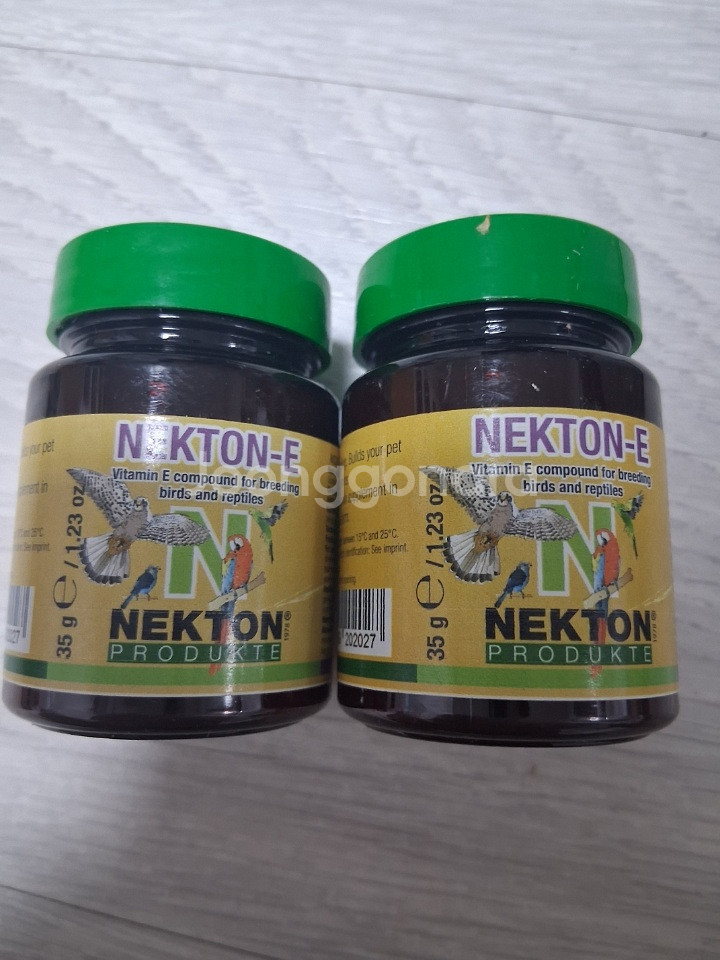 앵무새 사료 간식 영양제 넥톤 E 35g 면역력 강화--0