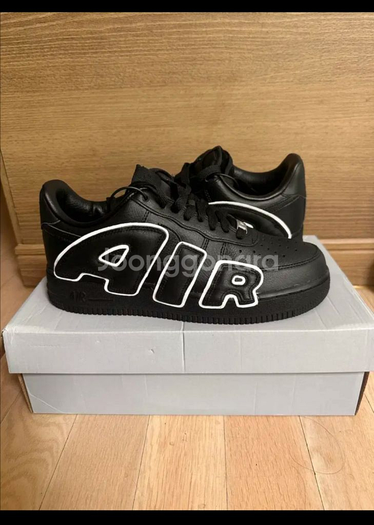 나이키 x CPFM 에어포스 1 로우 프리미엄 블랙--1