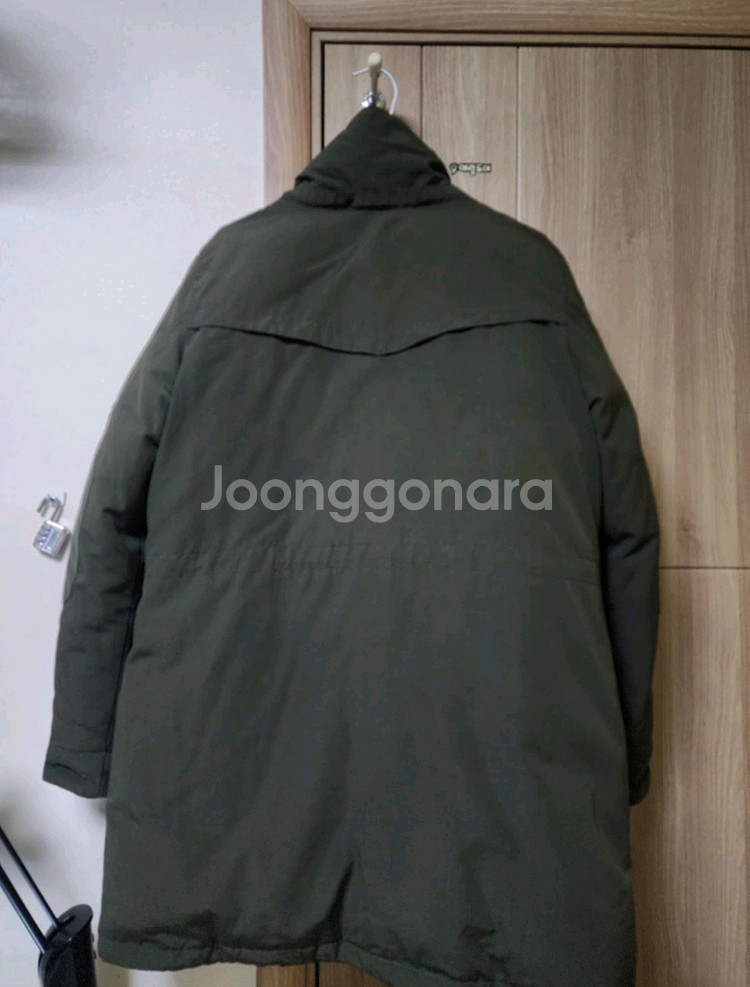 행텐 패딩 카키 야상 점퍼--1