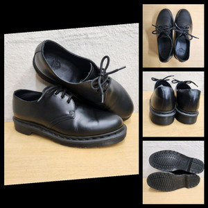 정품 닥터마틴 남성 가죽 캐주얼화 워커 UK7