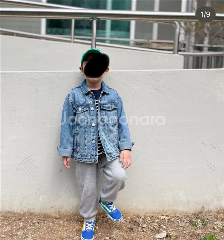 자라 키즈 청자켓 7세--1