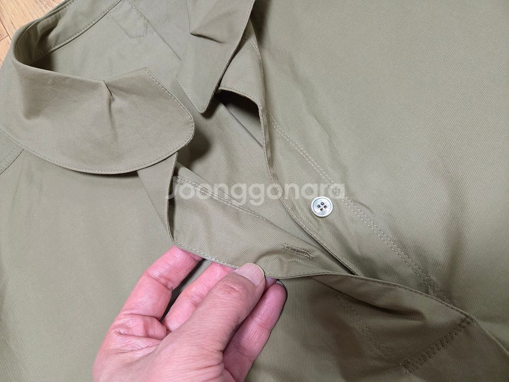 시스템(SYSTEM) 피터팬카라 커프스소매 블라우스 프--6