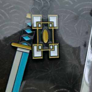 택포)무이치로 귀멸의칼날 일륜도 키링 팝니다.