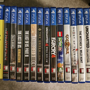 PS4 게임 시디