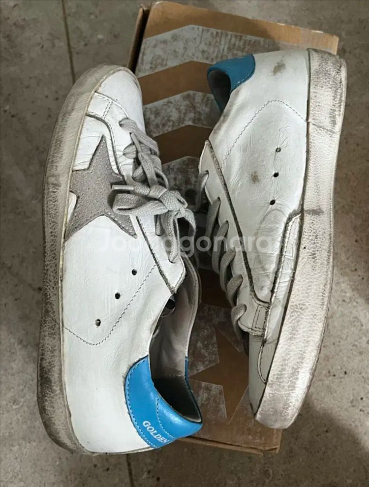 골든구스 슈퍼스타 스카이블루 35--2