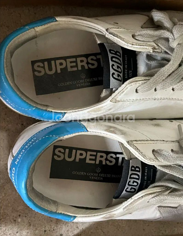 골든구스 슈퍼스타 스카이블루 35--3