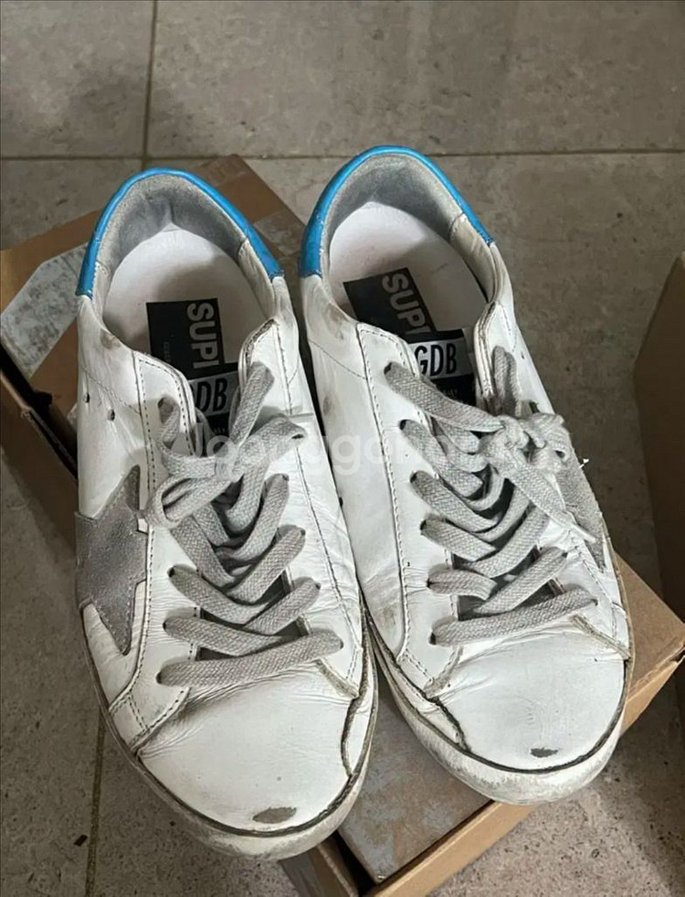 골든구스 슈퍼스타 스카이블루 35--0