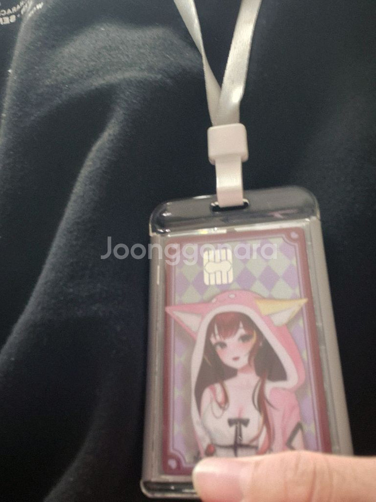 스텔라이브 굿즈 포토카드용 목걸이--0