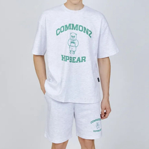COMMONZ HIPBEAR 반팔 반바지 세트