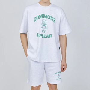 COMMONZ HIPBEAR 반팔 반바지 세트