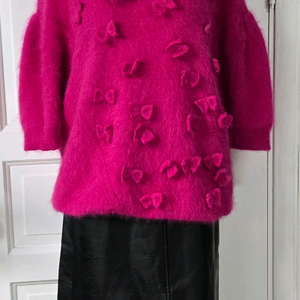 한섬 오즈세컨 앙고라니트