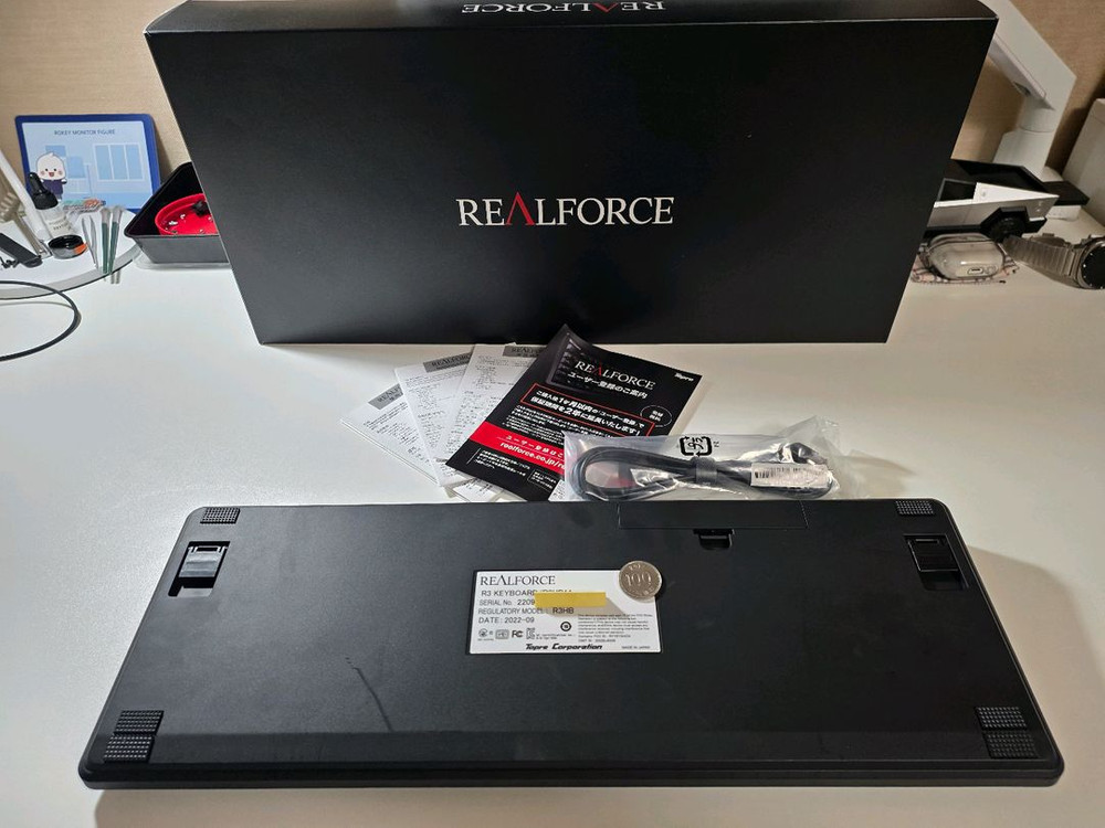 리얼포스 R3 BT 저소음 토프레 무접점 풀윤활 키보드--1