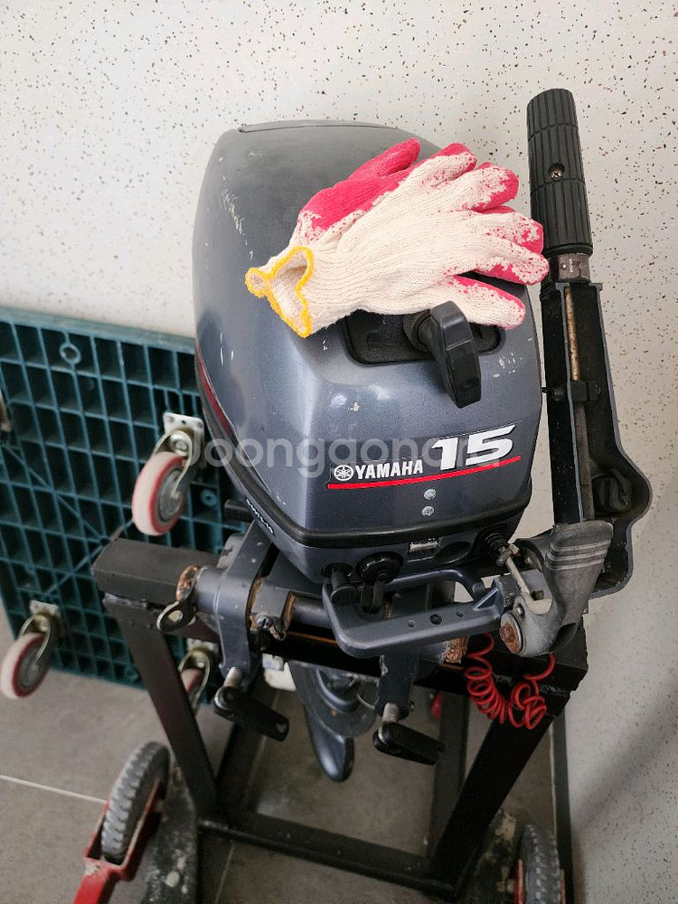 야마하 선외기 15마력 올수리--1