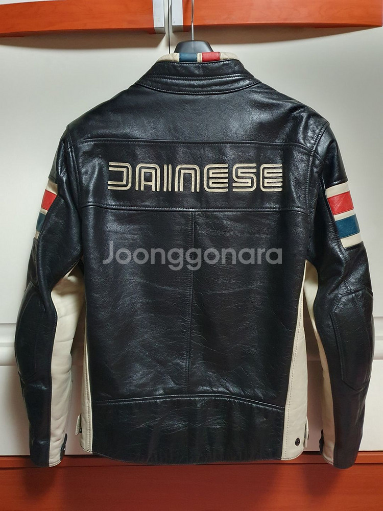 다이네즈 HF D1 레드 블루 가죽 자켓 (EU 50)--7