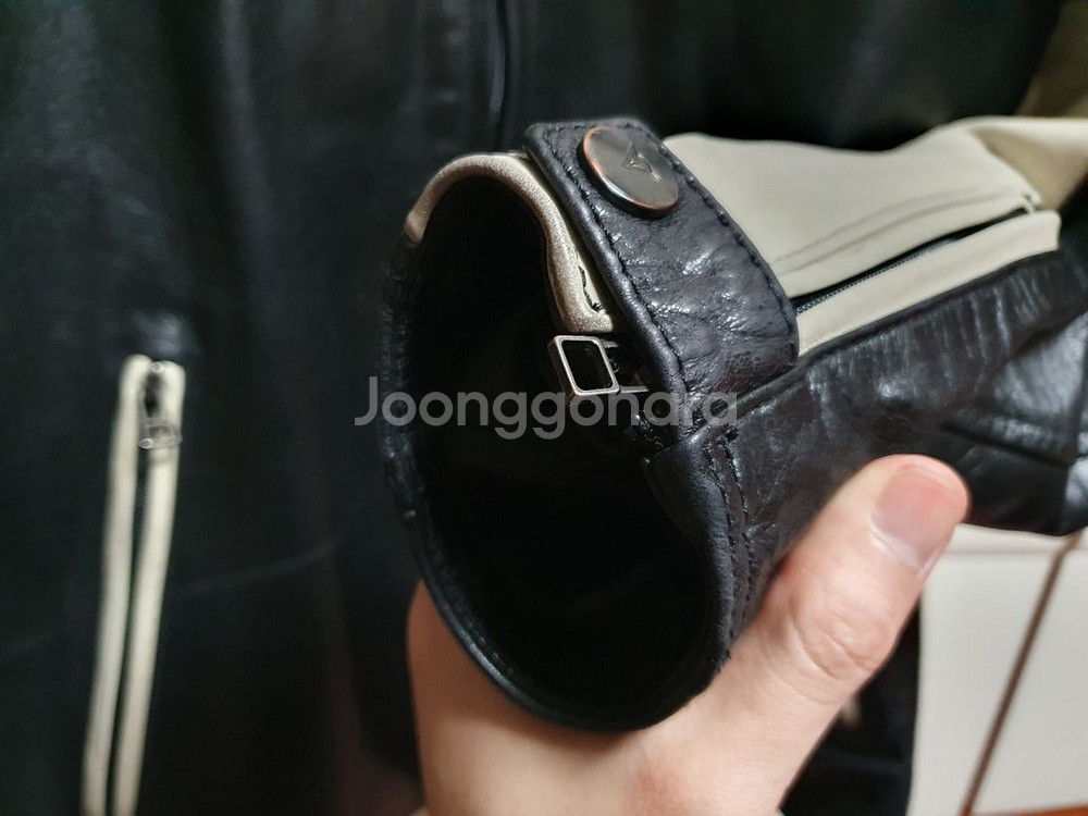 다이네즈 HF D1 레드 블루 가죽 자켓 (EU 50)--6