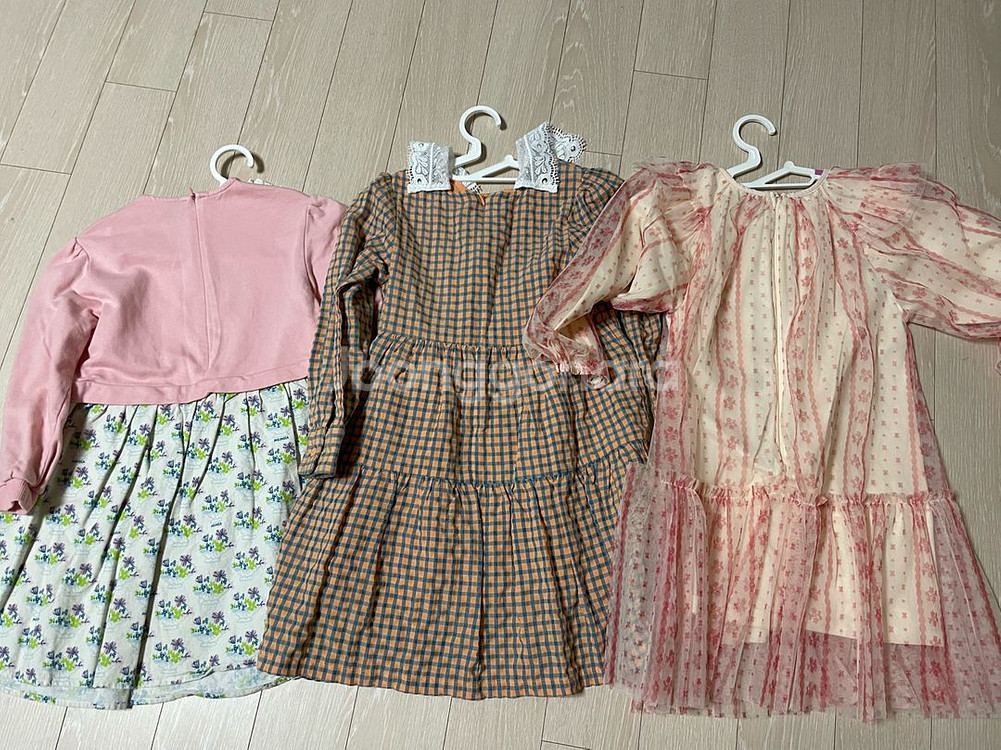 모으몰른 원피스 120, 치마 130--4