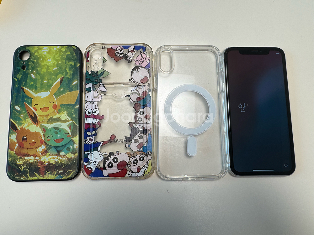 아이폰 XR 화이트 128GB--0