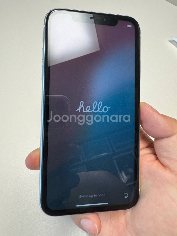 아이폰 XR 화이트 128GB--5