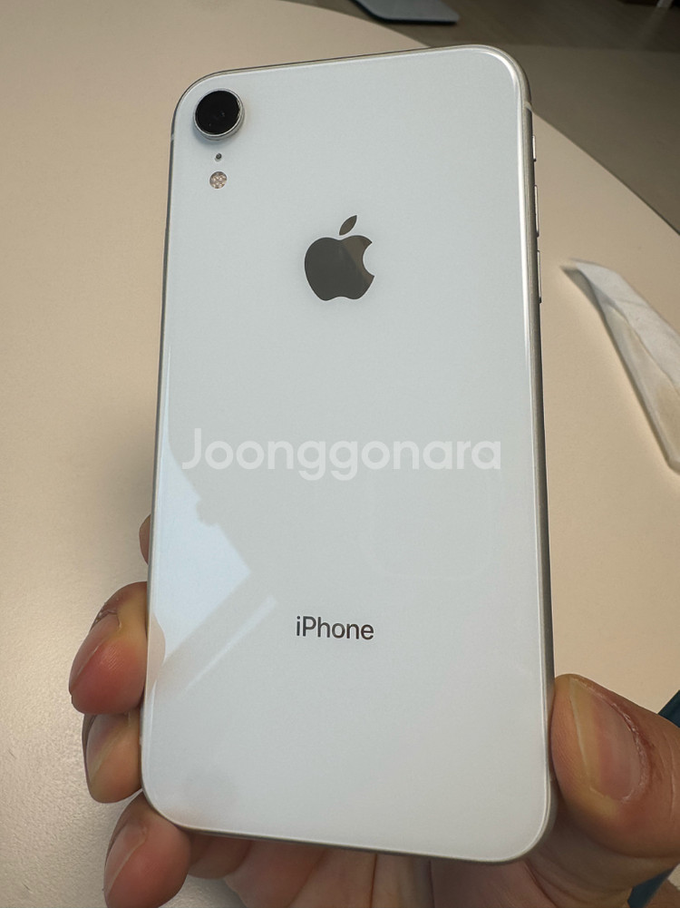 아이폰 XR 화이트 128GB--7