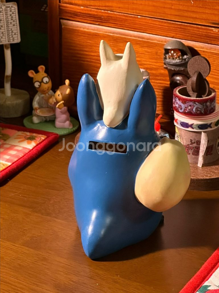 지브리 빈티지 고전 중토토로 소토토로 저금통--2
