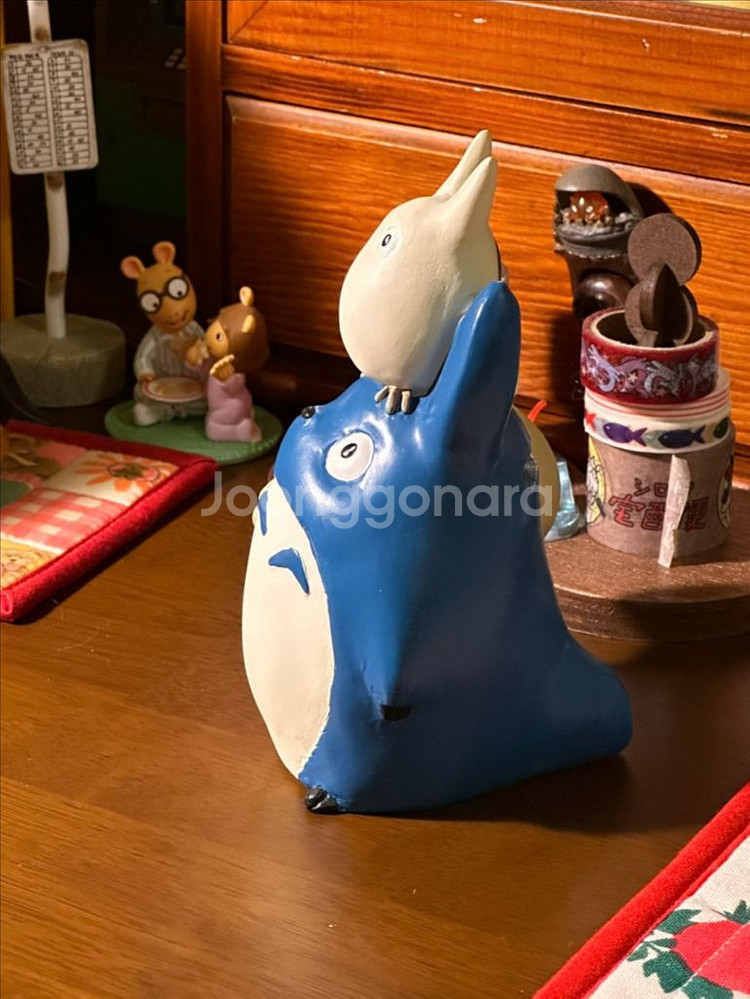 지브리 빈티지 고전 중토토로 소토토로 저금통--1