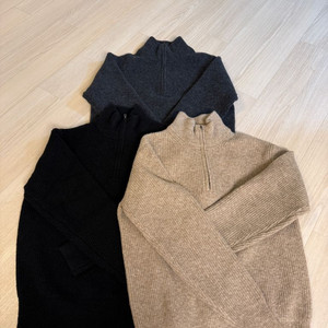 유니클로 하프집업니트 3컬러 일괄