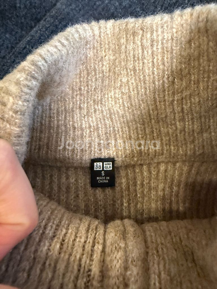 유니클로 하프집업니트 3컬러 일괄--1