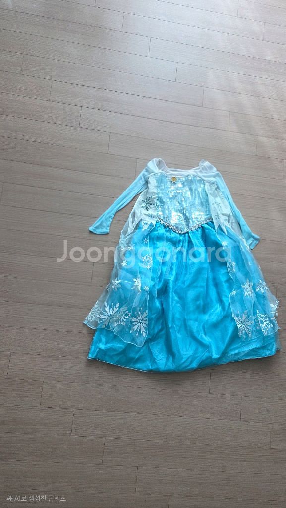 엘사드레스 S사이즈(5-6세)--0