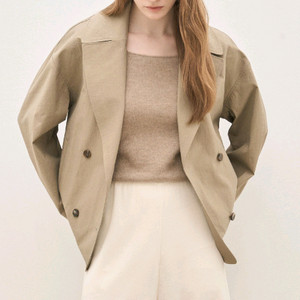 (마지막 가격)더캐시미어 오버사이즈 더블 트렌치55