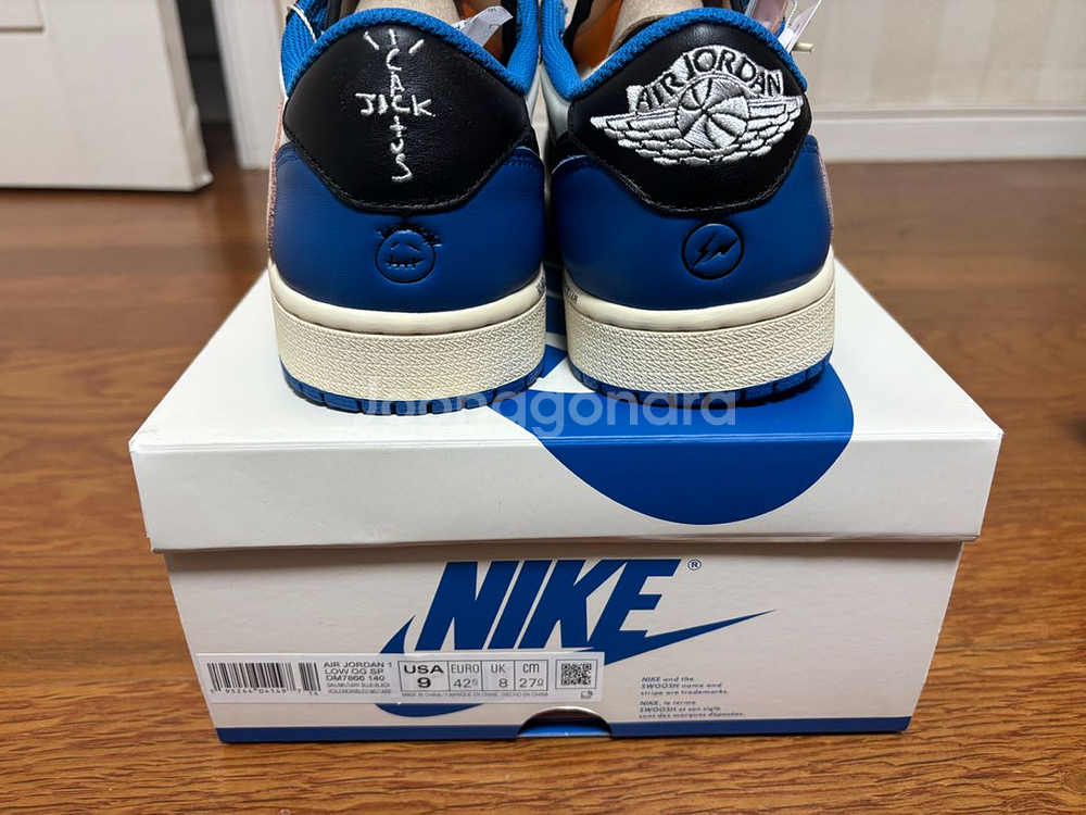 [270] 프스캇 조던1 트레비스 스캇 프라그먼트 로우--3