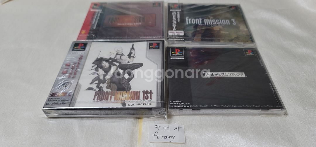 ps1 새제품 프론트미션1st, 2탄,3,얼터너티브--0