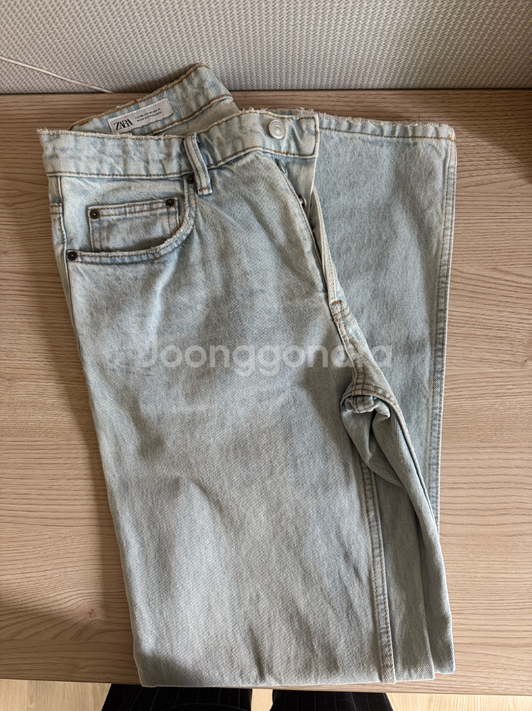 자라 ZARA 연청 데님 팬츠 31--0