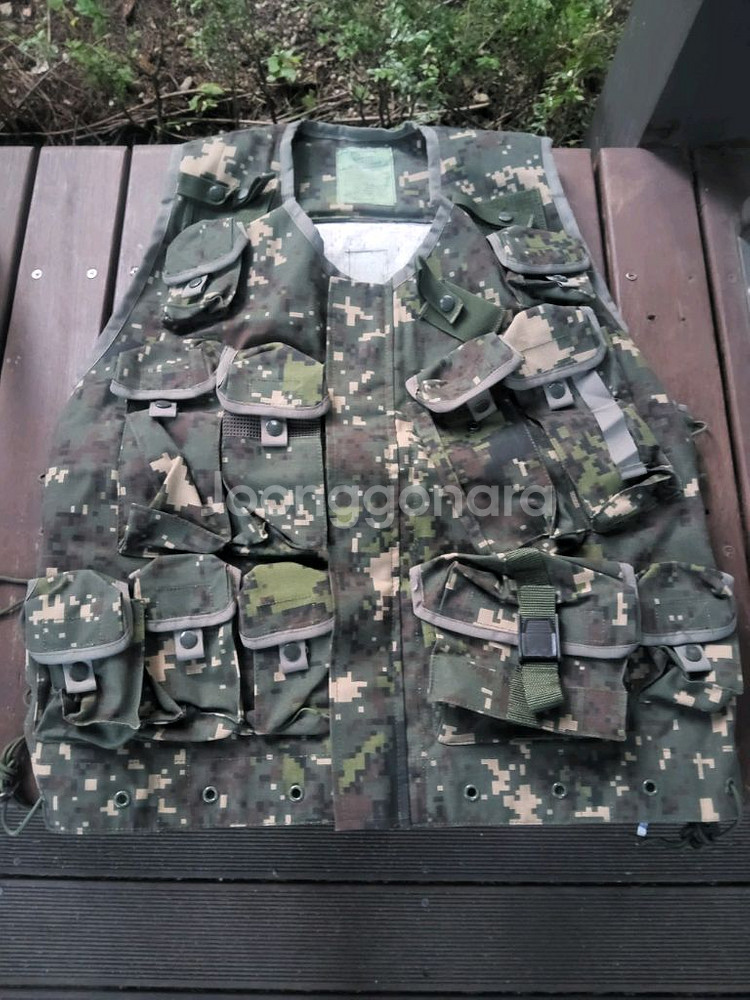 육군픽셀 침투조끼 미사용신품 사제품--0