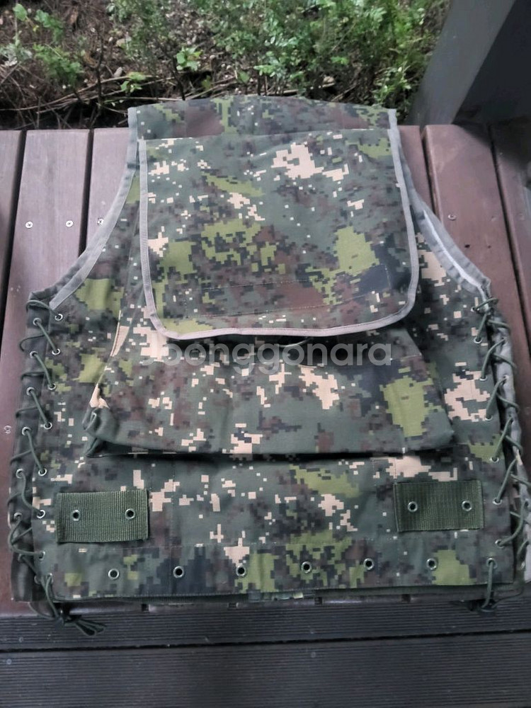 육군픽셀 침투조끼 미사용신품 사제품--2