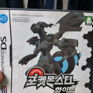 닌텐도 ds 포켓몬스터 화이트 케이스와 칩만있음