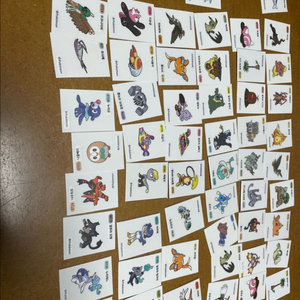 포켓몬시즌4 띠부띠부씰