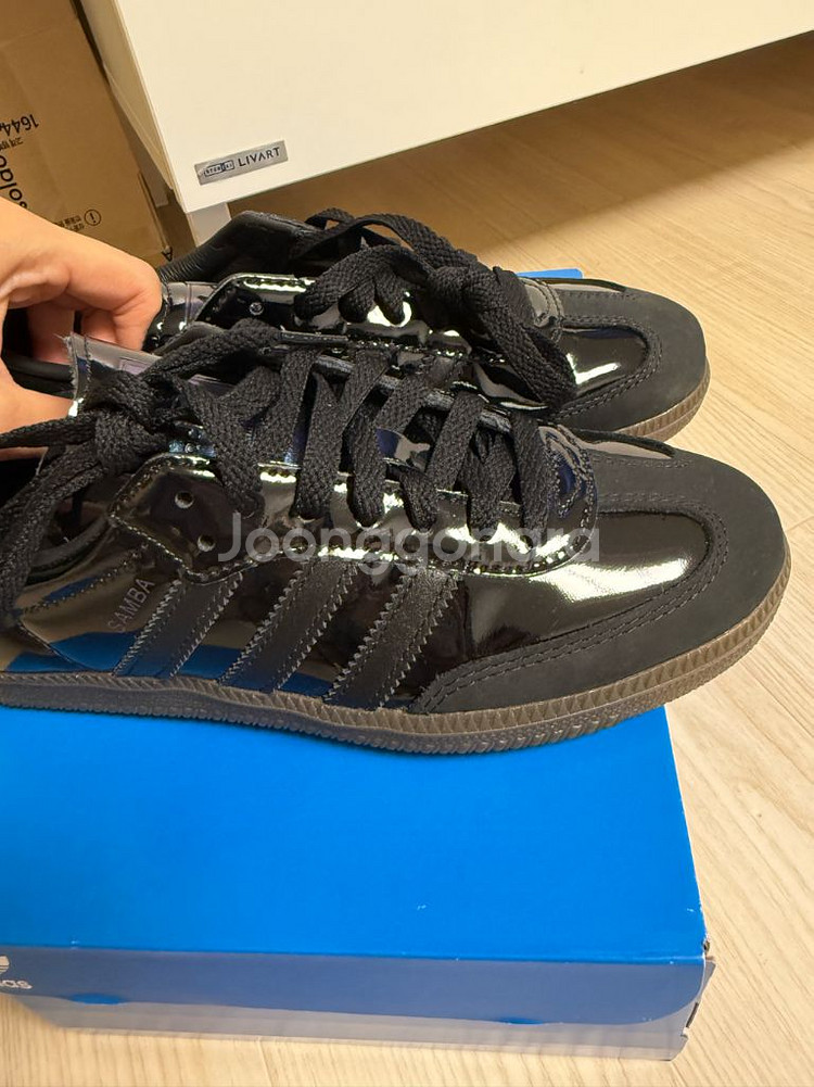 아디다스 삼바 OG블랙 235--5