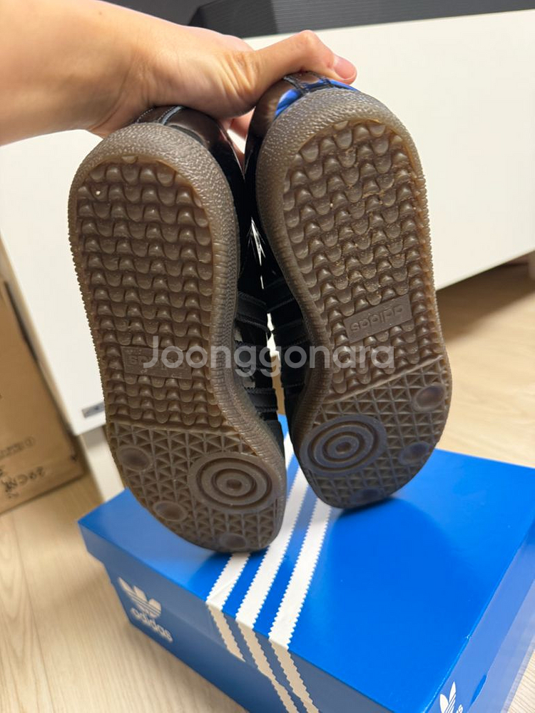 아디다스 삼바 OG블랙 235--4