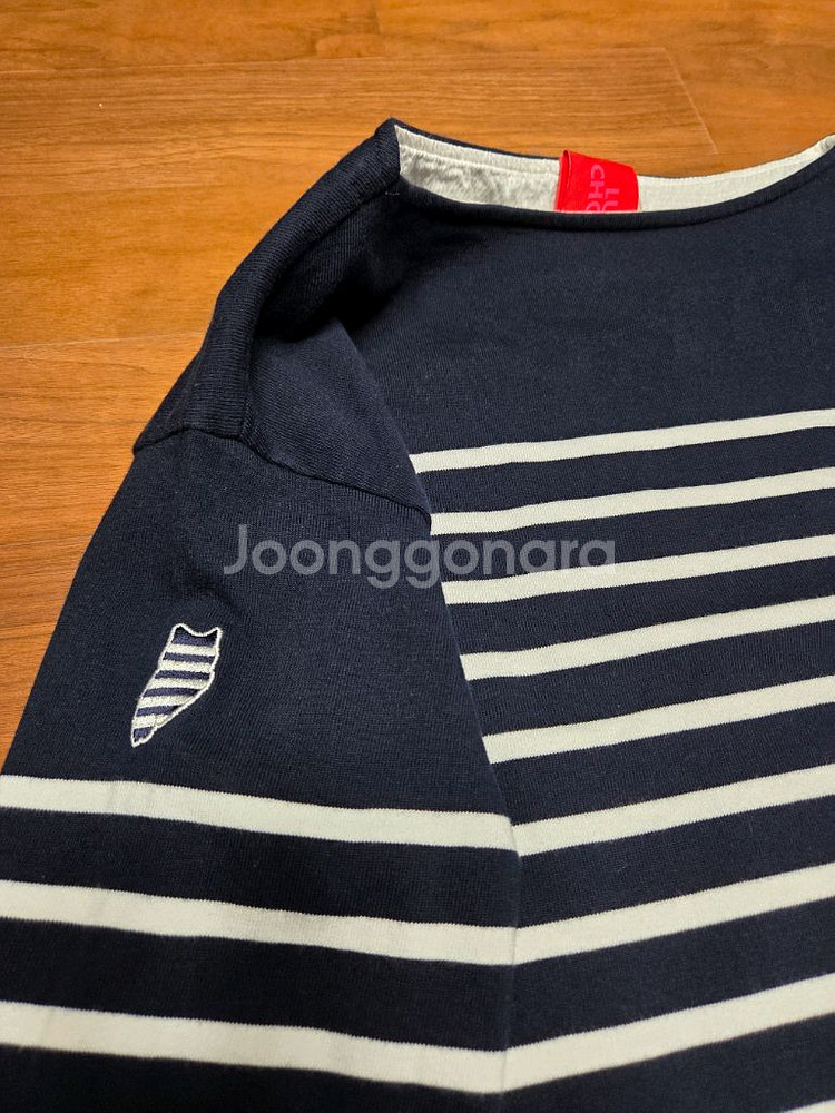 럭키슈에트 스트라이프 티셔츠--2