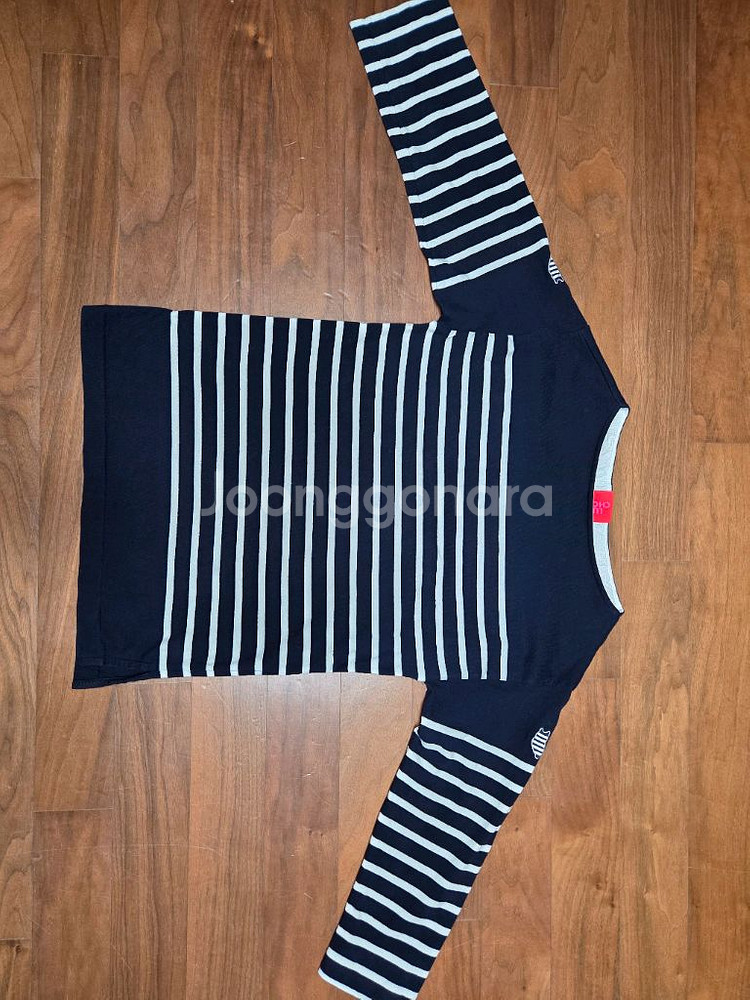 럭키슈에트 스트라이프 티셔츠--0