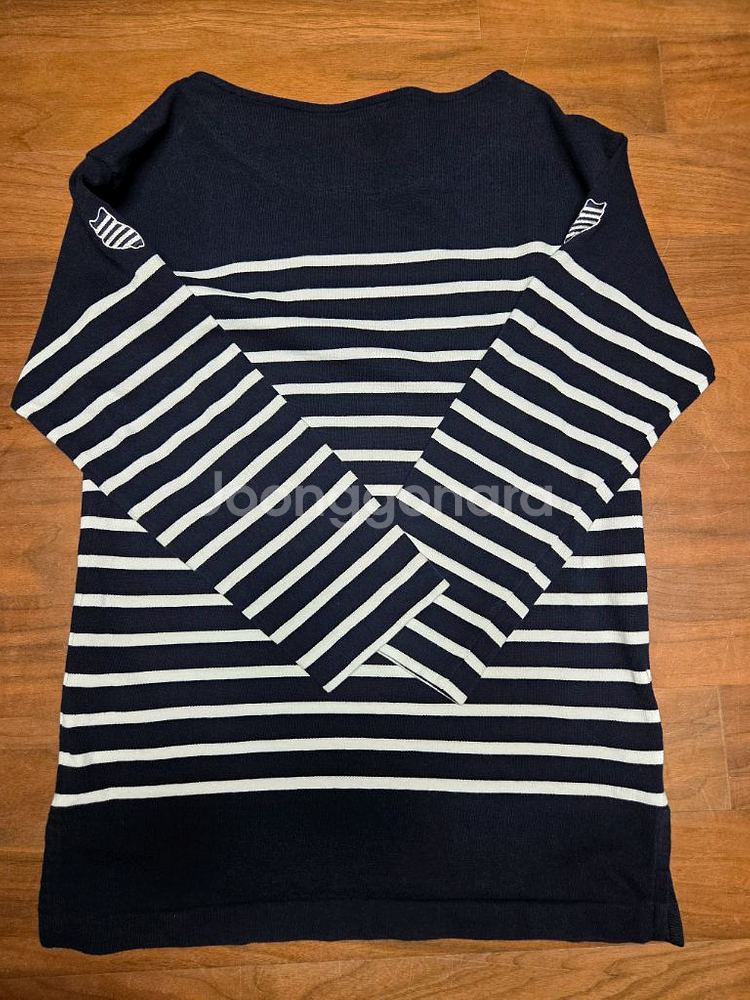 럭키슈에트 스트라이프 티셔츠--3