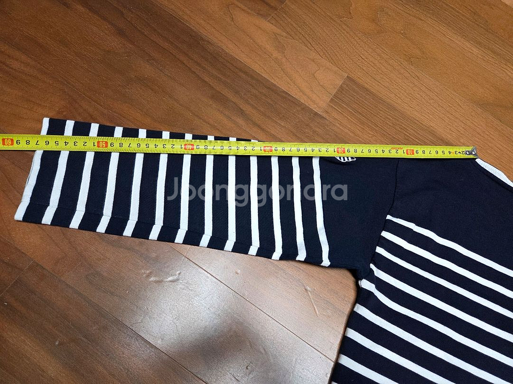 럭키슈에트 스트라이프 티셔츠--7